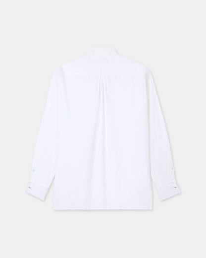 Kenzo Oversized Bow Shirt In Cotton Women's