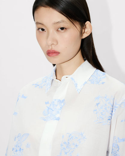 Kenzo Cartoon 34 Sleeves Shirt Women's