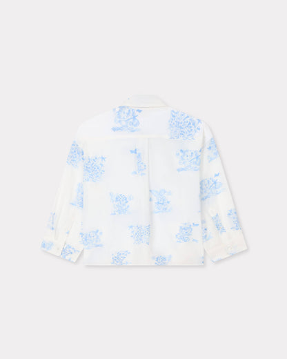 Kenzo Cartoon 34 Sleeves Shirt Women's