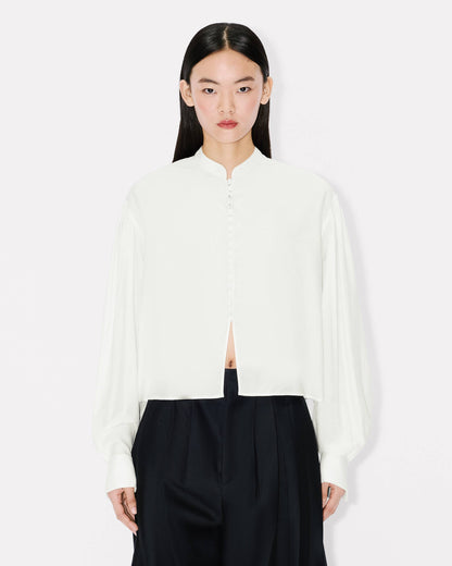 Kenzo Blouse In Mixed Silk Women's