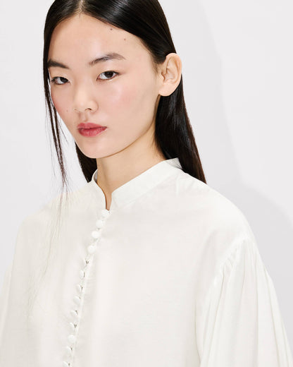 Kenzo Blouse In Mixed Silk Women's