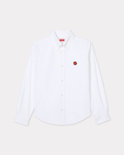 Kenzo Boke Flower Fitted Shirt In Cotton Oxford Women's