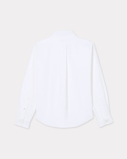 Kenzo Boke Flower Fitted Shirt In Cotton Oxford Women's