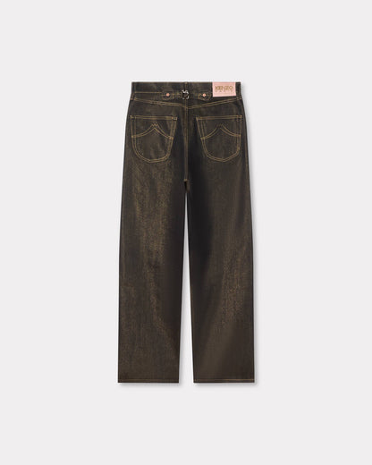 Kenzo Lowwaist Boyfriend Jeans In Lurex Japanese Denim Women's