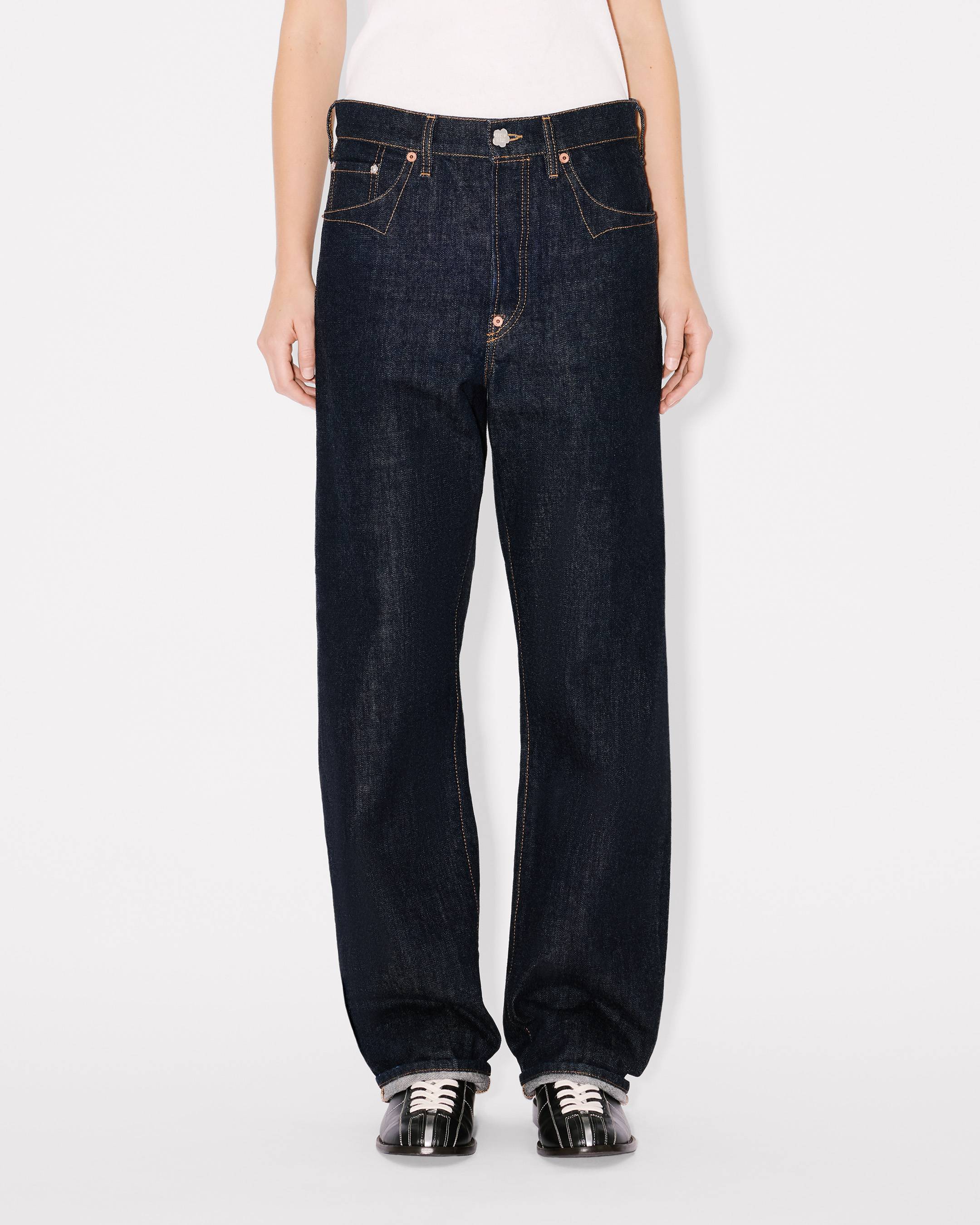 Kenzo Winter Holidays Boyfriend Jeans In Japanese Denim Women's
