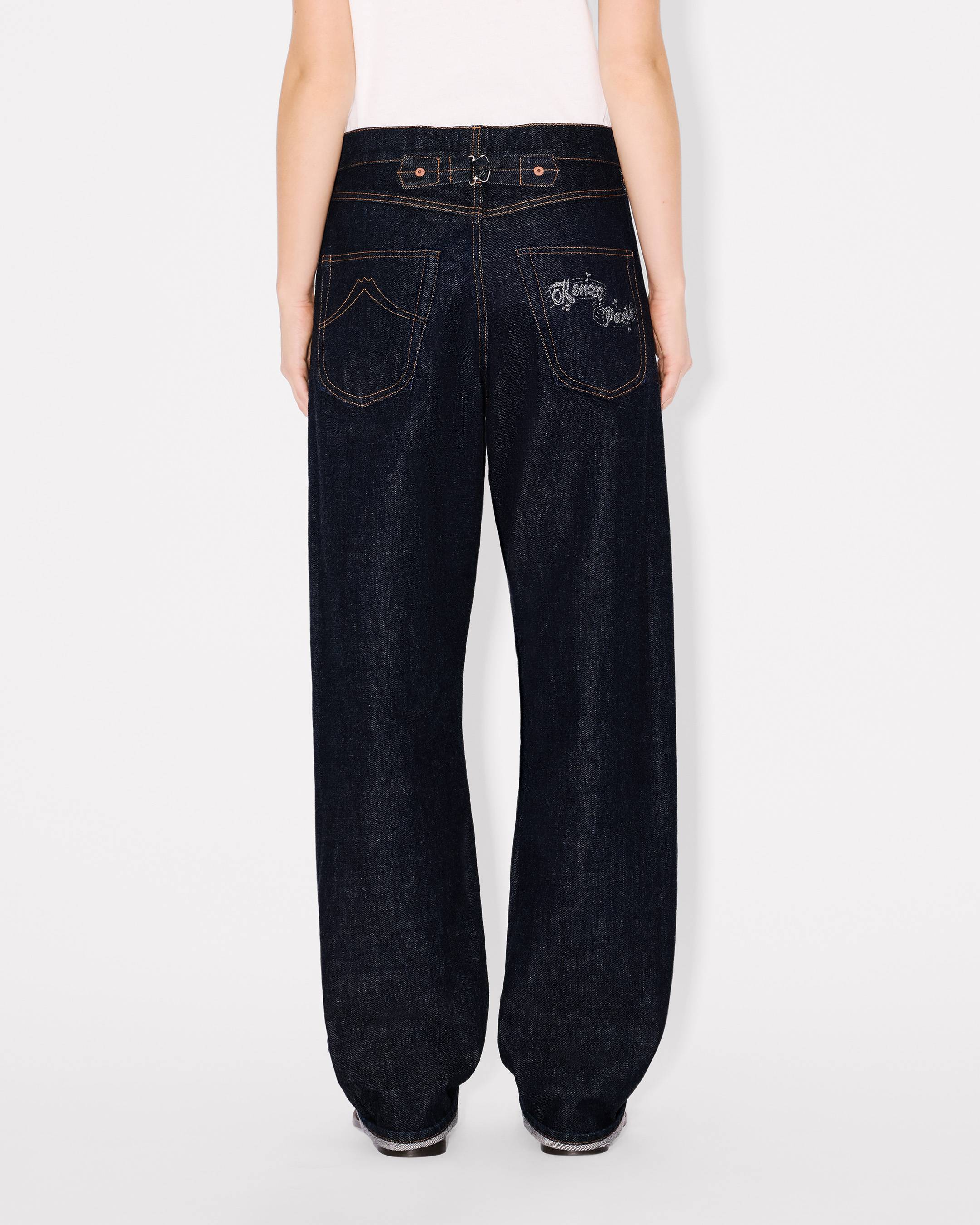 Kenzo Winter Holidays Boyfriend Jeans In Japanese Denim Women's