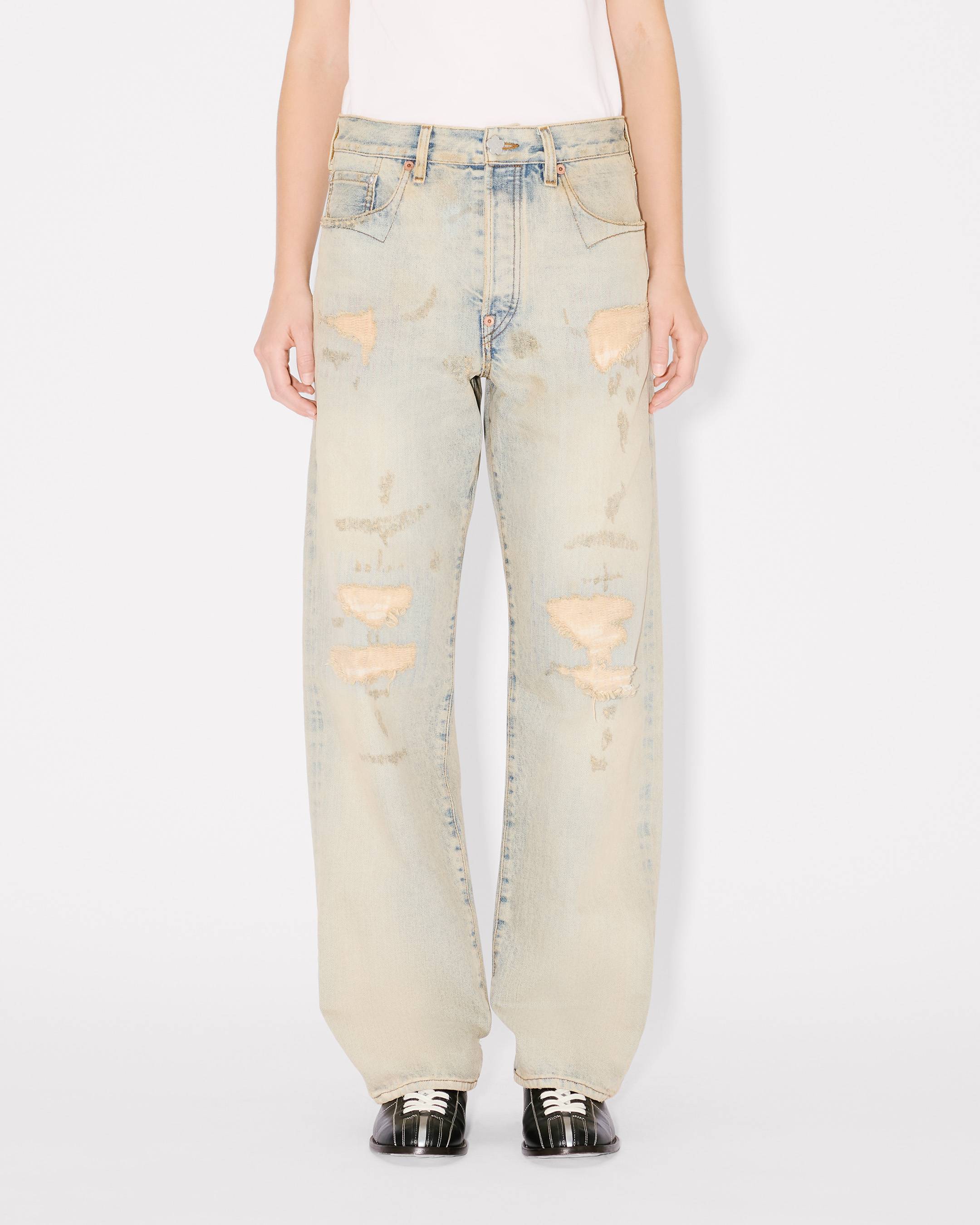 Kenzo Straight Jeans In Japanese Denim Women's