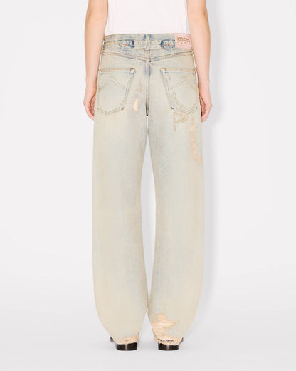 Kenzo Straight Jeans In Japanese Denim Women's
