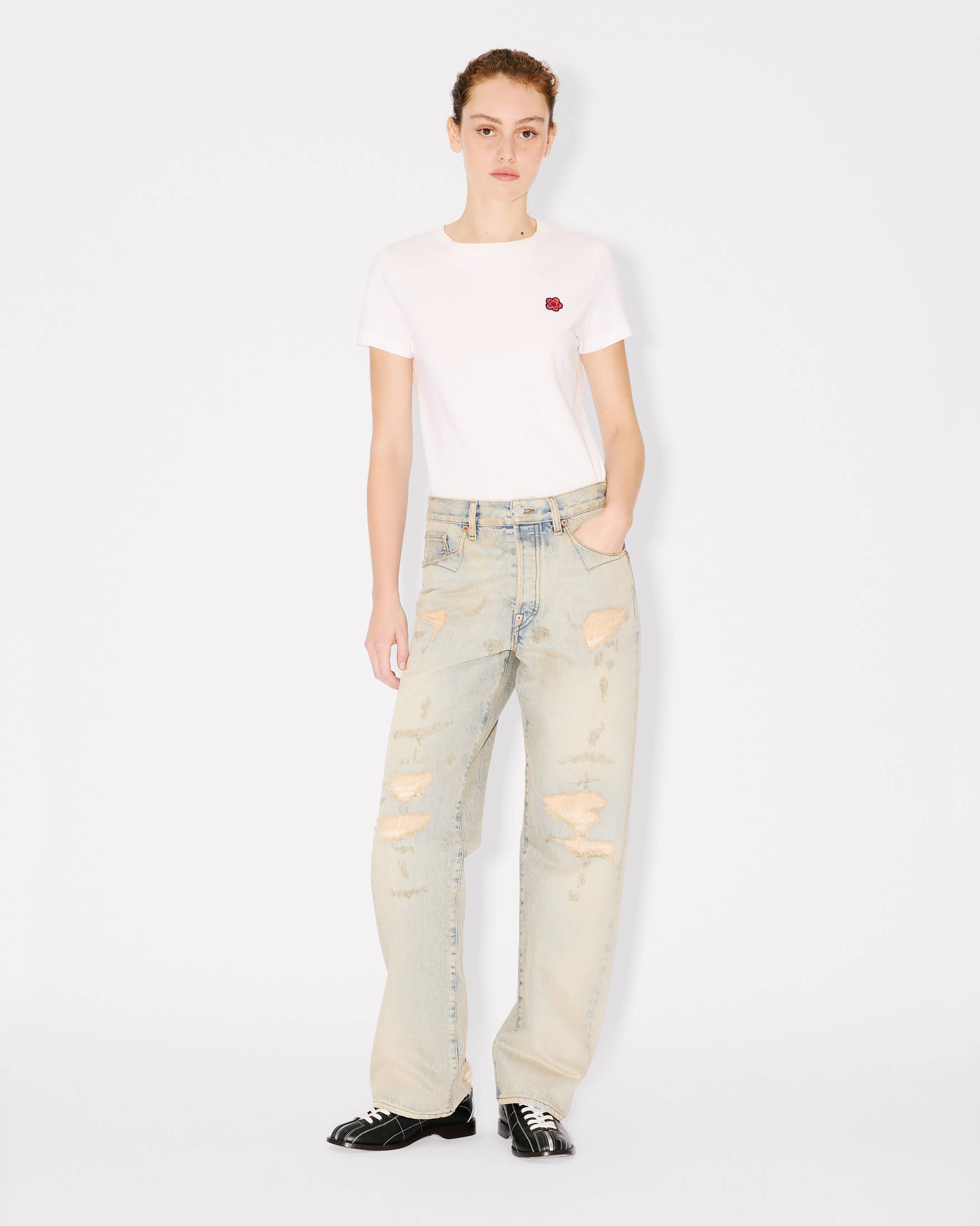 Kenzo Straight Jeans In Japanese Denim Women's