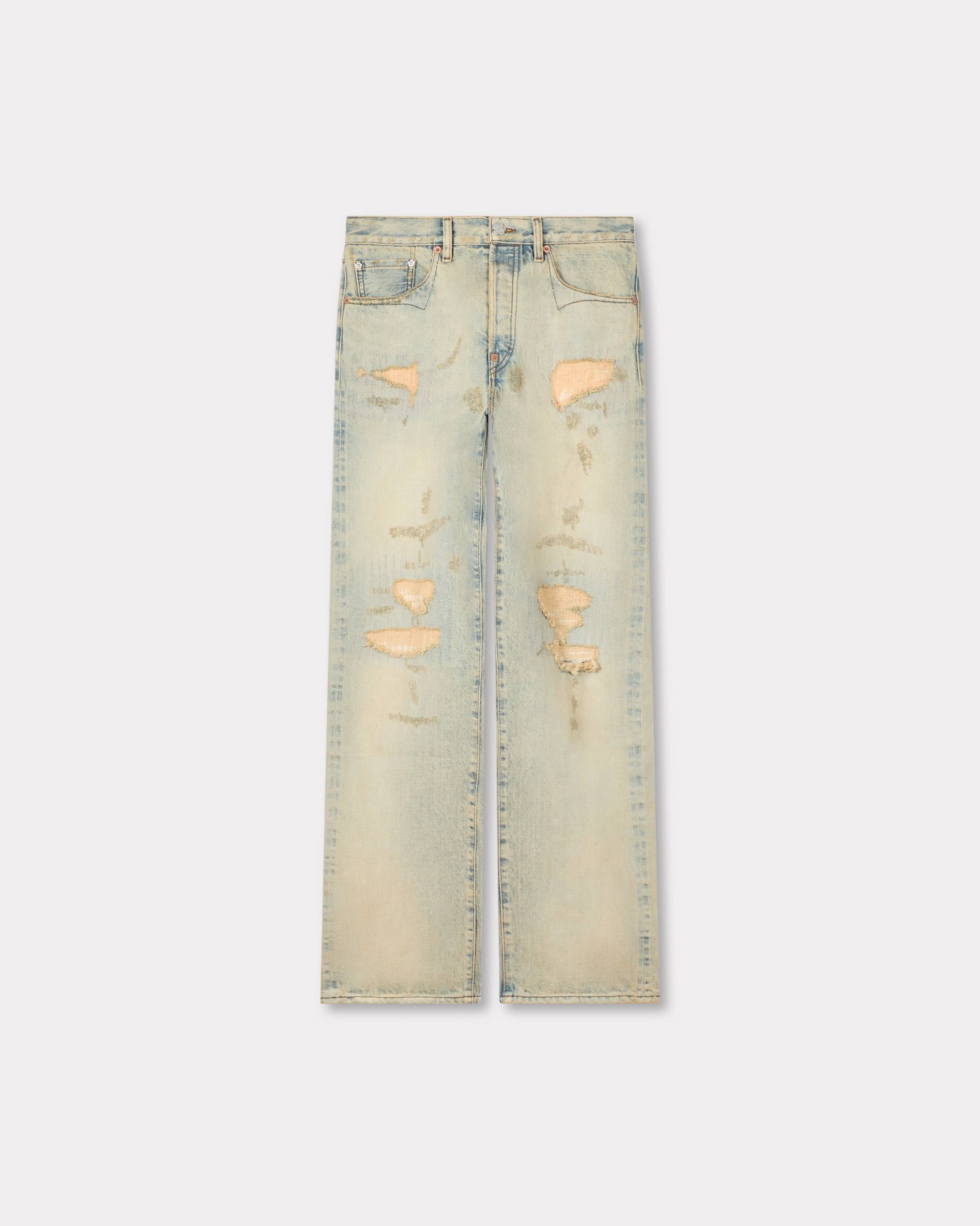 Kenzo Straight Jeans In Japanese Denim Women's
