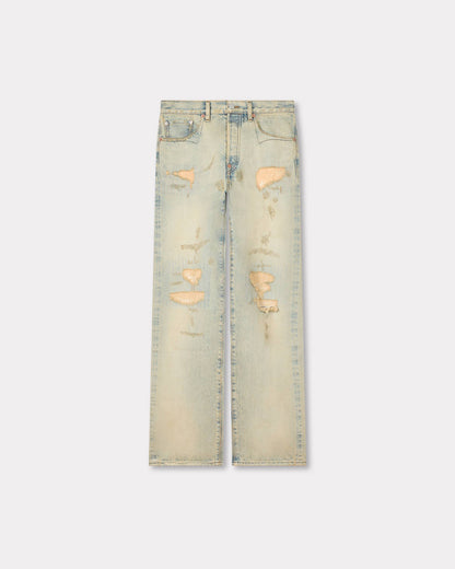 Kenzo Straight Jeans In Japanese Denim Women's