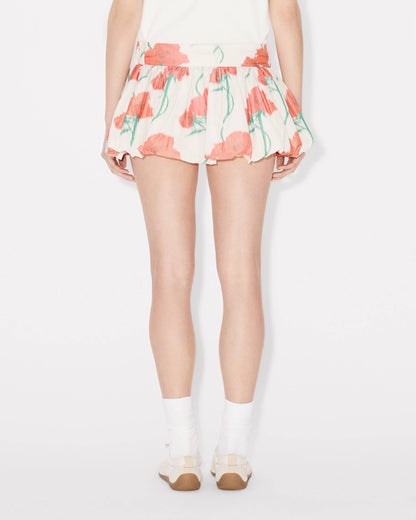 Kenzo Balloon Mini Skirt In Taffetas Women's