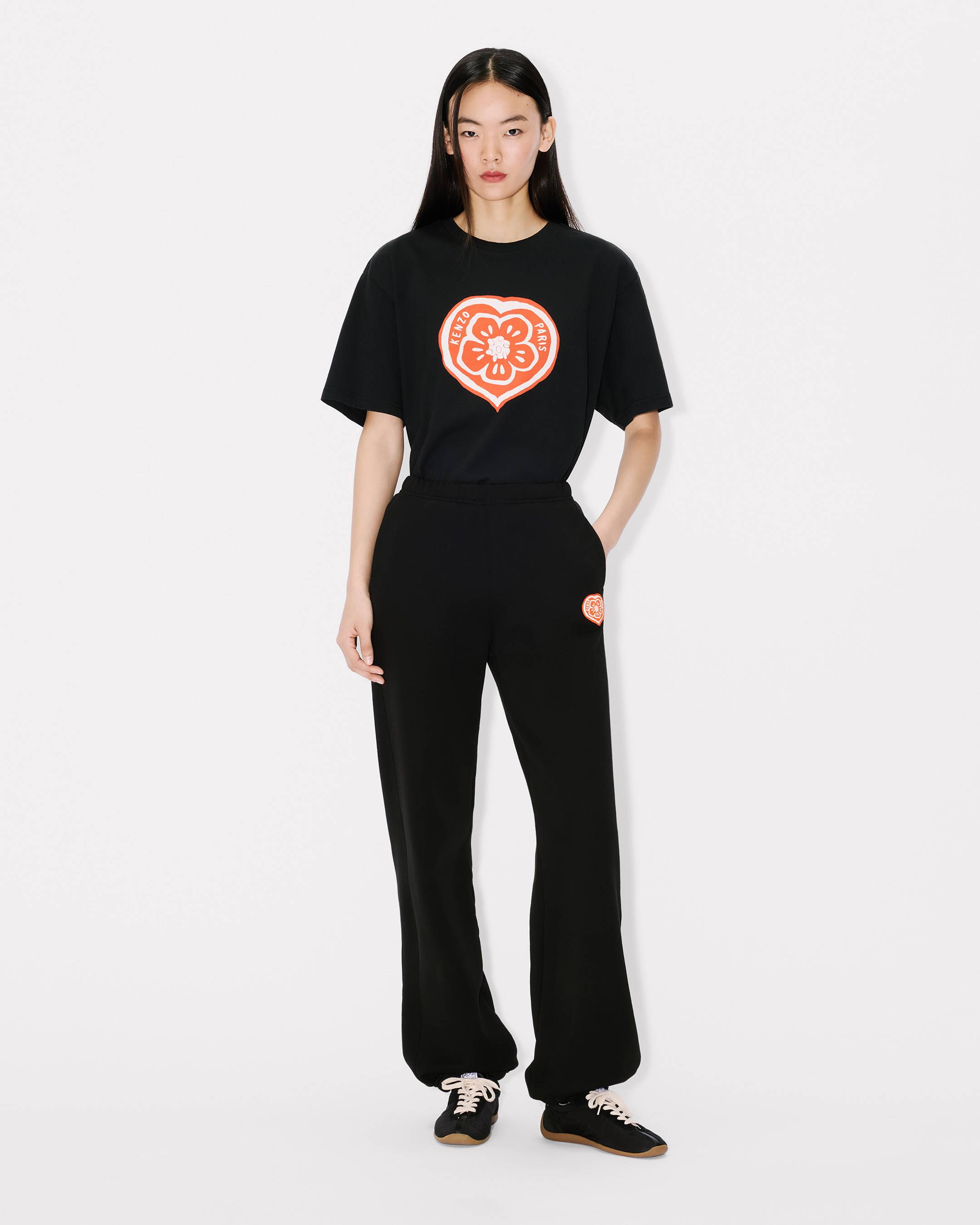 Kenzo Boke Heart Jogpants In Cotton Women's