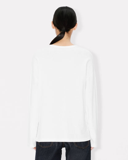 Kenzo Cartoon Long Sleeve Tshirt In Cotton Women's