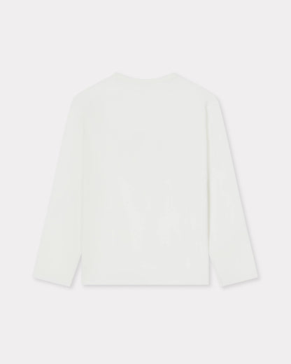 Kenzo Cartoon Long Sleeve Tshirt In Cotton Women's