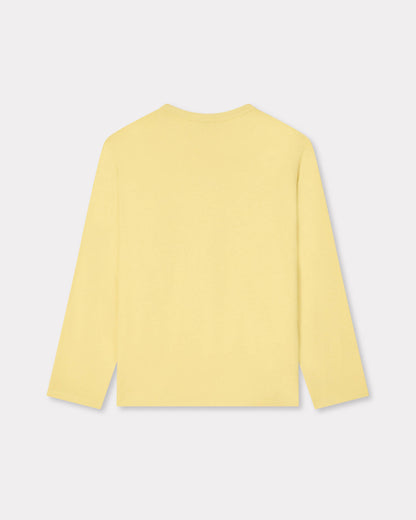 Kenzo Cartoon Long Sleeve Tshirt In Cotton Women's