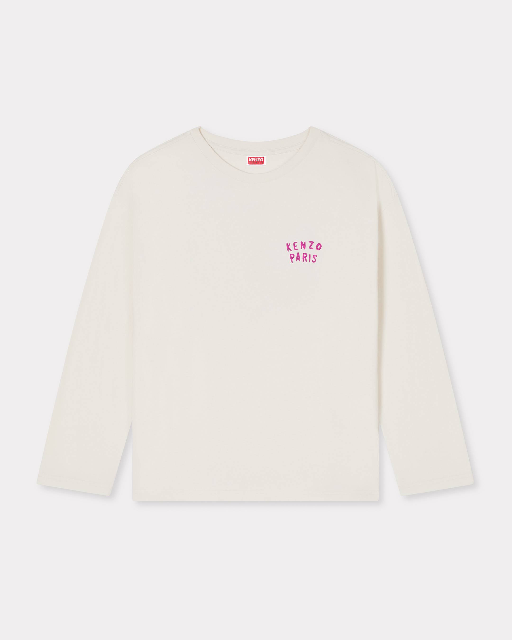 Kenzo Boke Heart Long Sleeve Tshirt In Cotton Women's