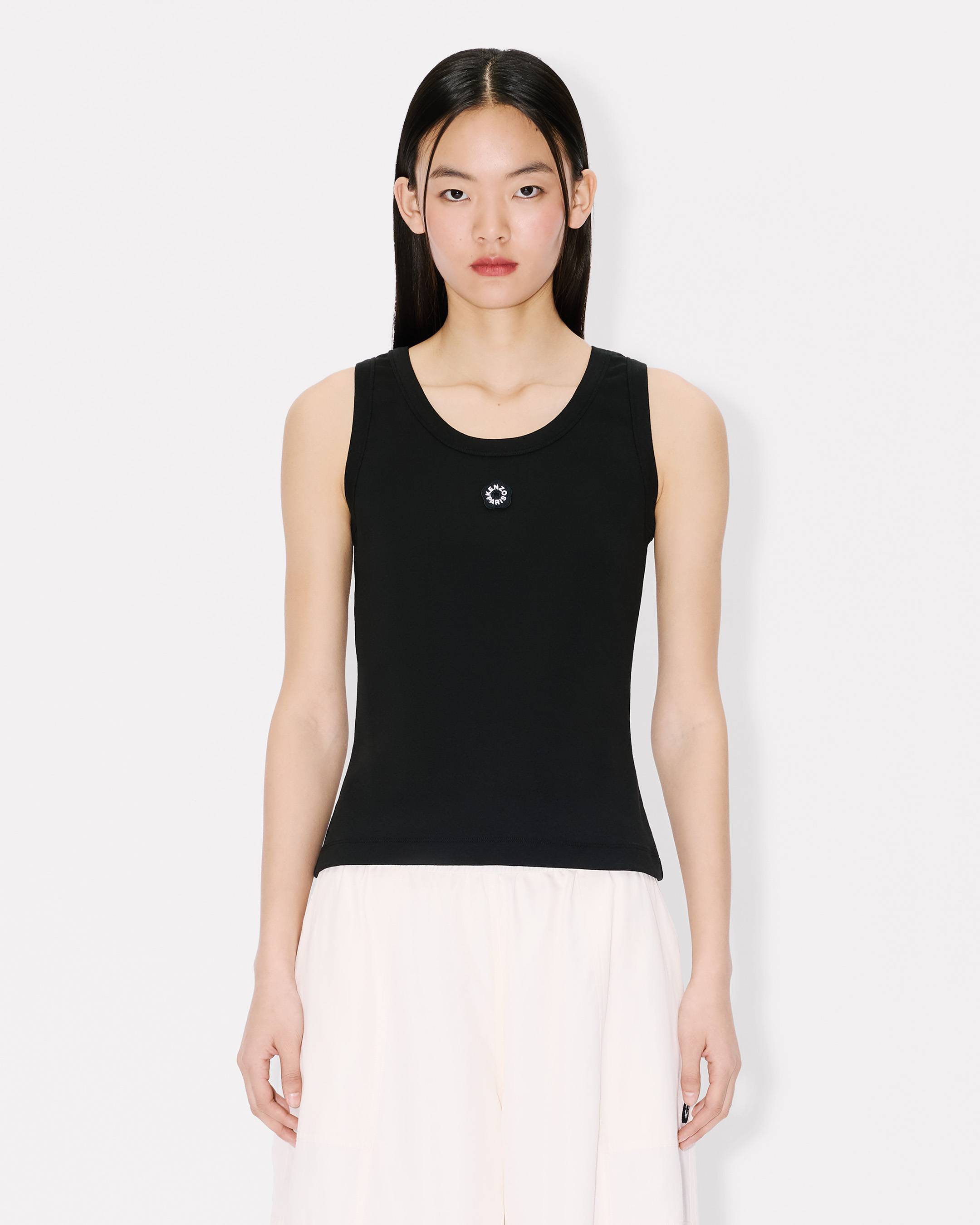 Kenzo Boke Flower 20 Embroidered Rib Tank Top Women's