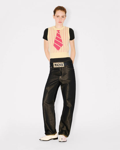 Kenzo Trompe Lil Vest In Wool Cotton Women's