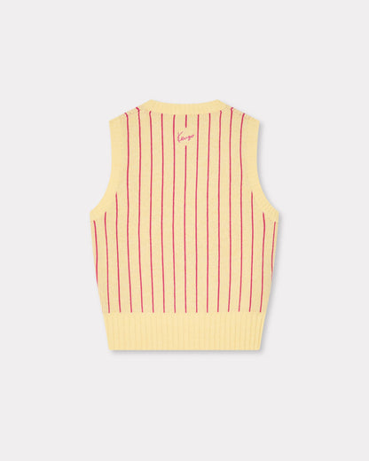 Kenzo Trompe Lil Vest In Wool Cotton Women's