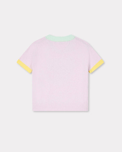 Kenzo Cartoon Cropped Top In Spongy Cotton Women's