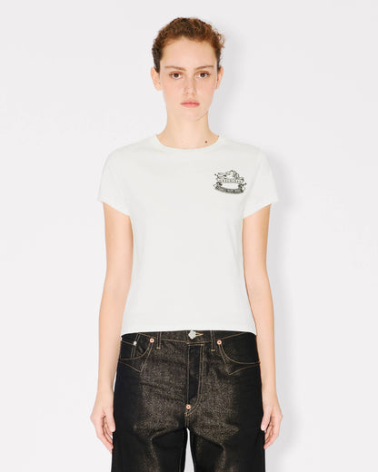 Kenzo Lunar New Year Embroidered Tshirt In Cotton Women's