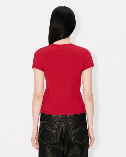 Kenzo Lunar New Year Embroidered Tshirt In Cotton Women's
