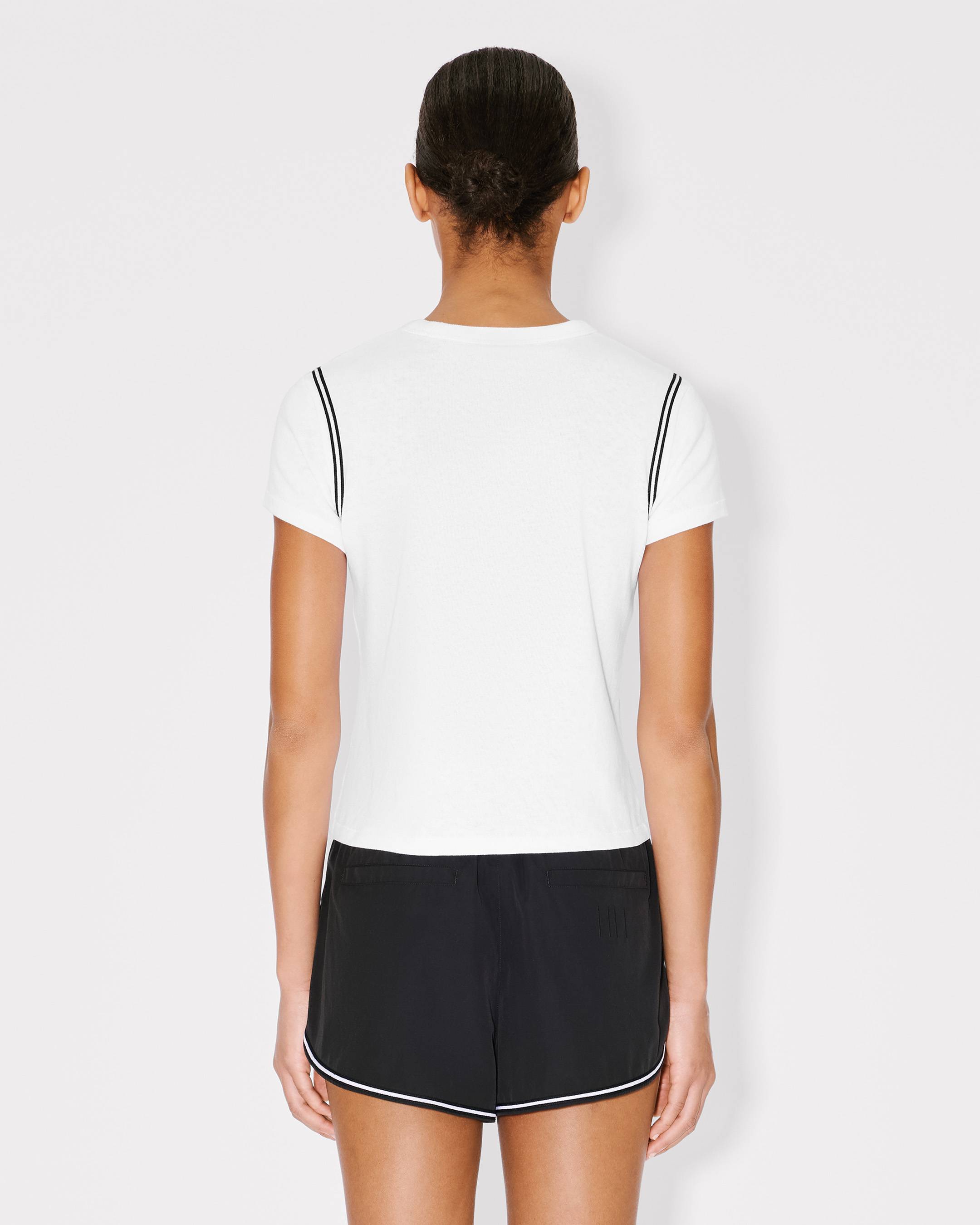 Kenzo Boke Flower 20 Embroidered Tshirt In Cotton Women's