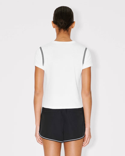 Kenzo Boke Flower 20 Embroidered Tshirt In Cotton Women's