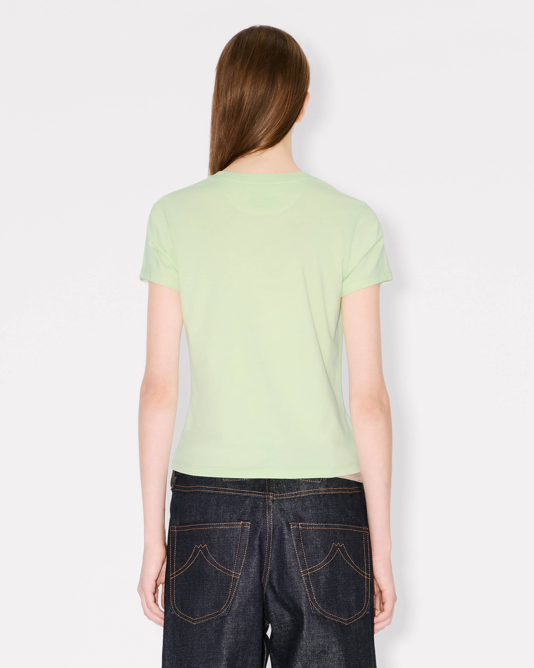 Kenzo Boke Flower Embroidered Tshirt In Cotton Women's