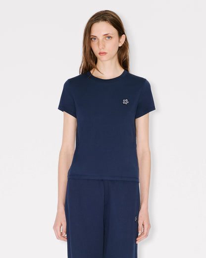 Kenzo Boke Flower Embroidered Tshirt In Cotton Women's