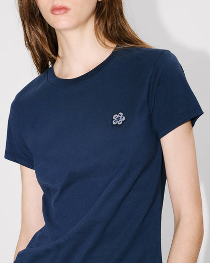 Kenzo Boke Flower Embroidered Tshirt In Cotton Women's