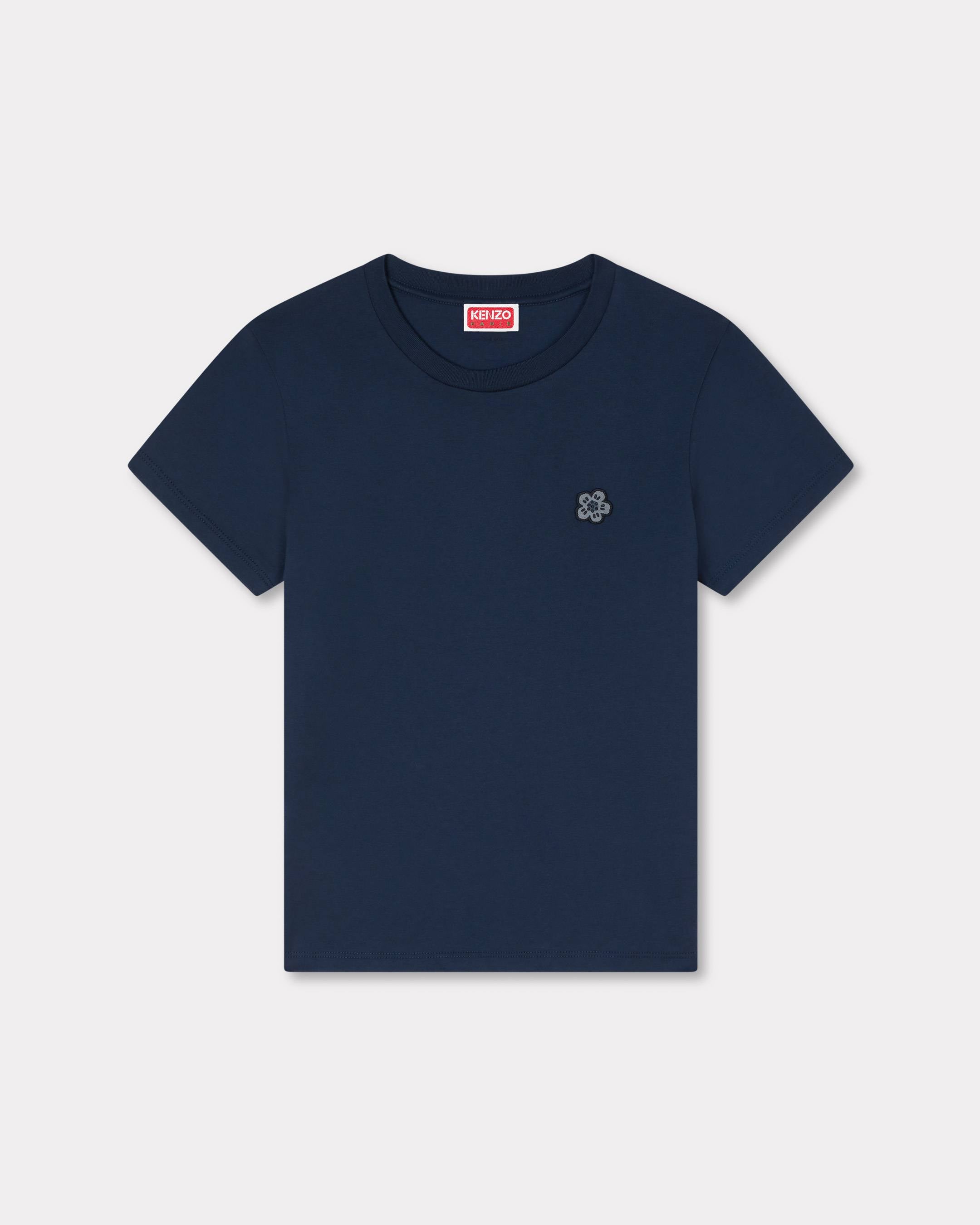 Kenzo Boke Flower Embroidered Tshirt In Cotton Women's