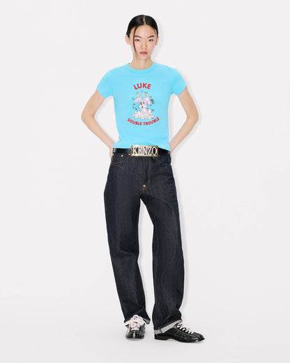 Kenzo Cartoon Tshirt In Cotton Women's
