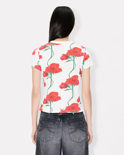 Kenzo Archive Rose Tshirt In Cotton Women's