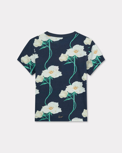 Kenzo Archive Rose Tshirt In Cotton Women's