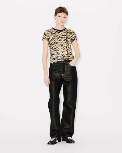 Kenzo Tiger Tshirt In Cotton Women's