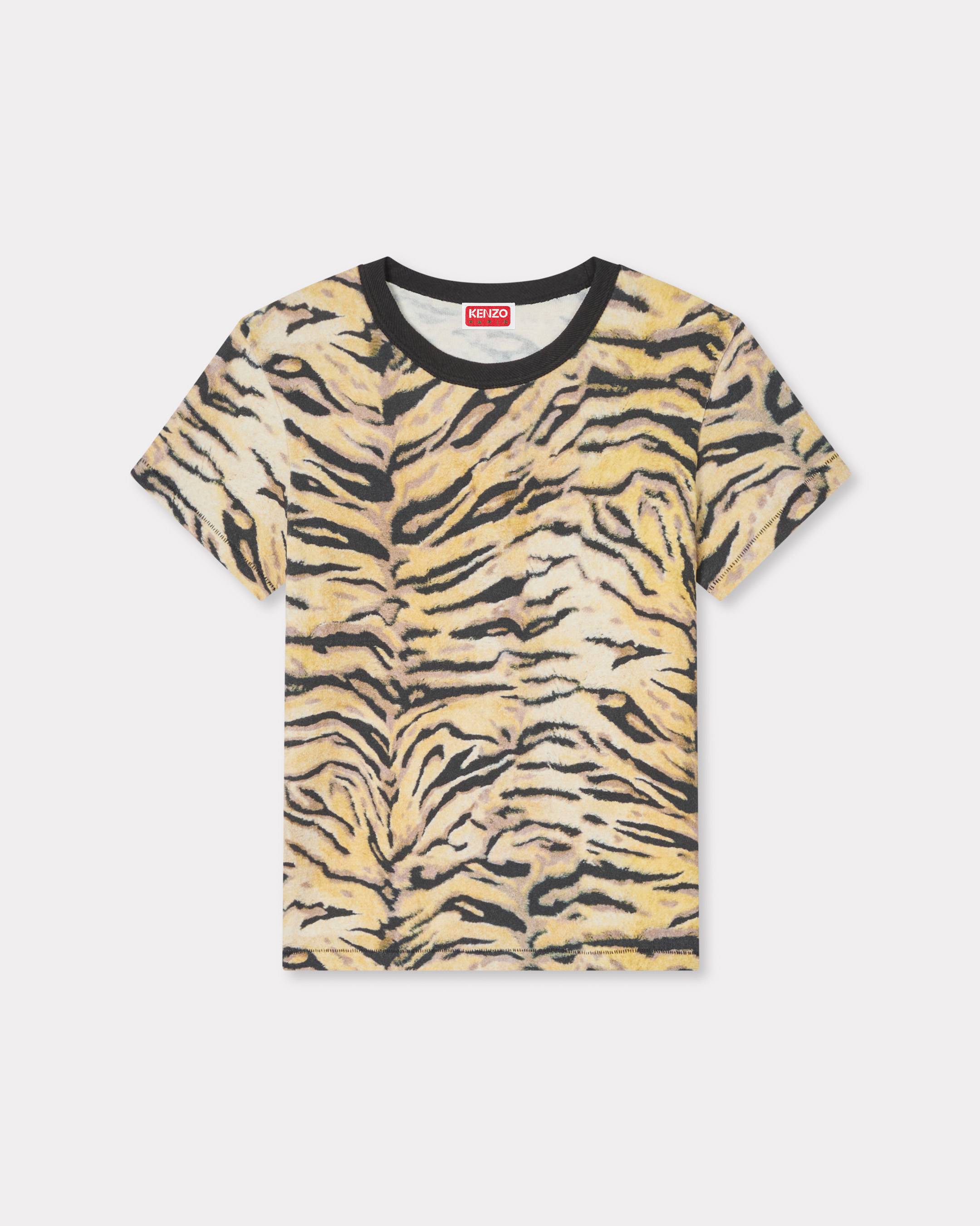Kenzo Tiger Tshirt In Cotton Women's