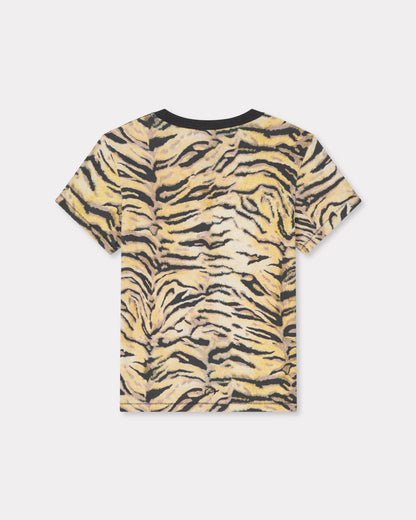 Kenzo Tiger Tshirt In Cotton Women's