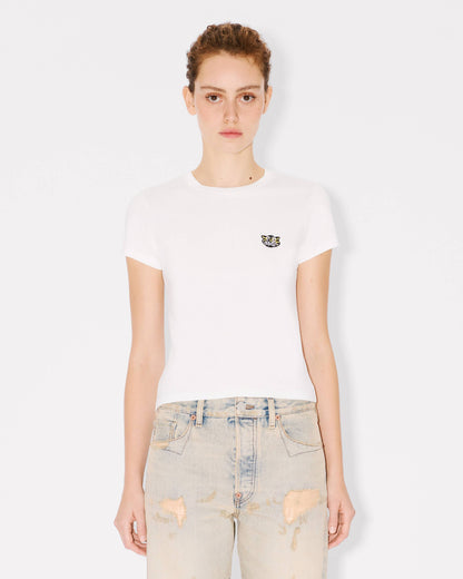 Kenzo Wild Tiger Embroidered Tshirt In Cotton Women's