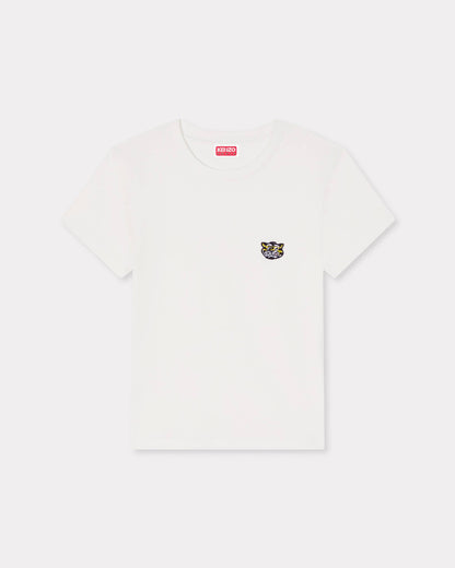 Kenzo Wild Tiger Embroidered Tshirt In Cotton Women's
