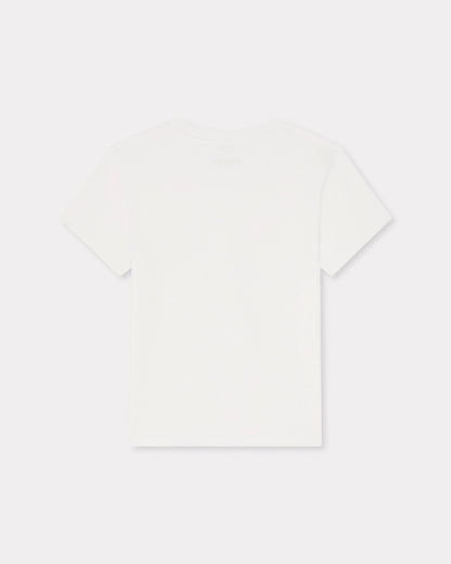 Kenzo Wild Tiger Embroidered Tshirt In Cotton Women's