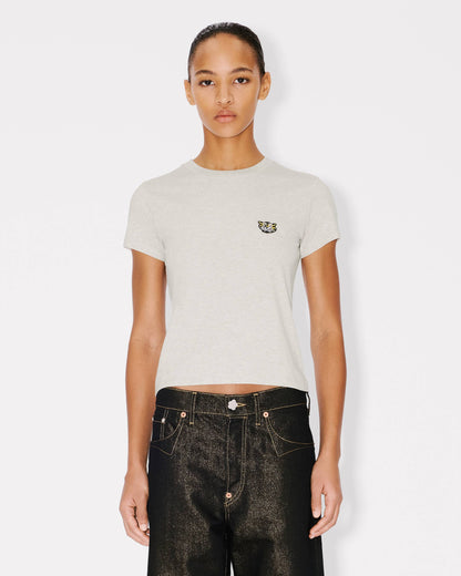 Kenzo Wild Tiger Embroidered Tshirt In Cotton Women's