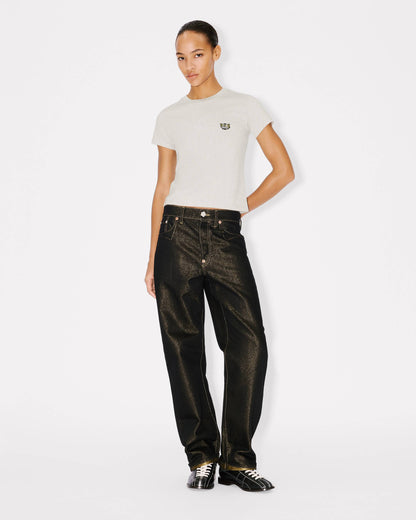 Kenzo Wild Tiger Embroidered Tshirt In Cotton Women's