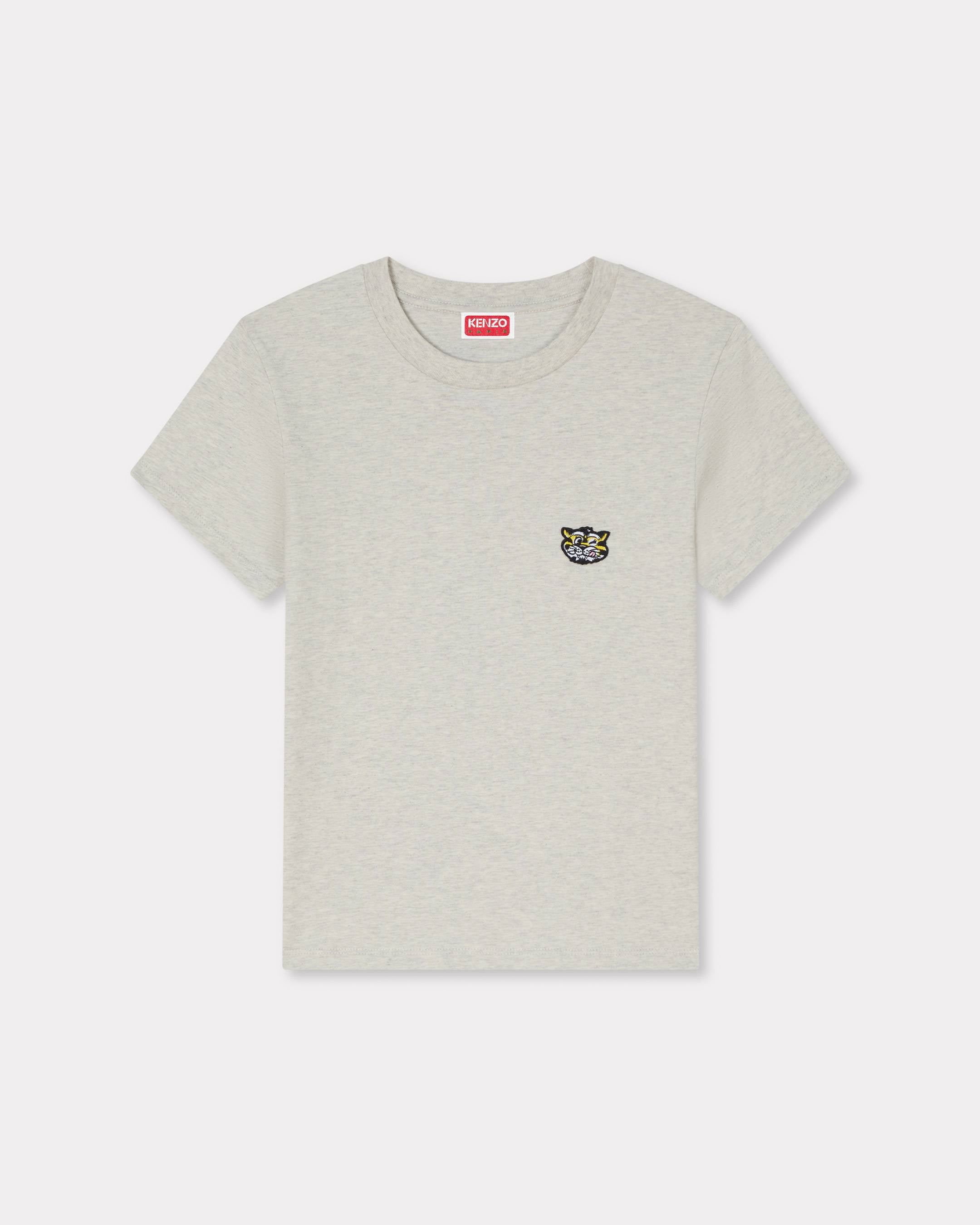 Kenzo Wild Tiger Embroidered Tshirt In Cotton Women's