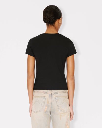 Kenzo Wild Tiger Embroidered Tshirt In Cotton Women's