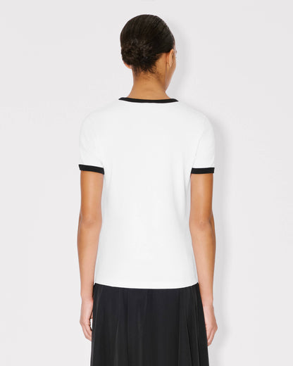 Kenzo Boke Flower 20 Embroidered Tshirt In Cotton Women's