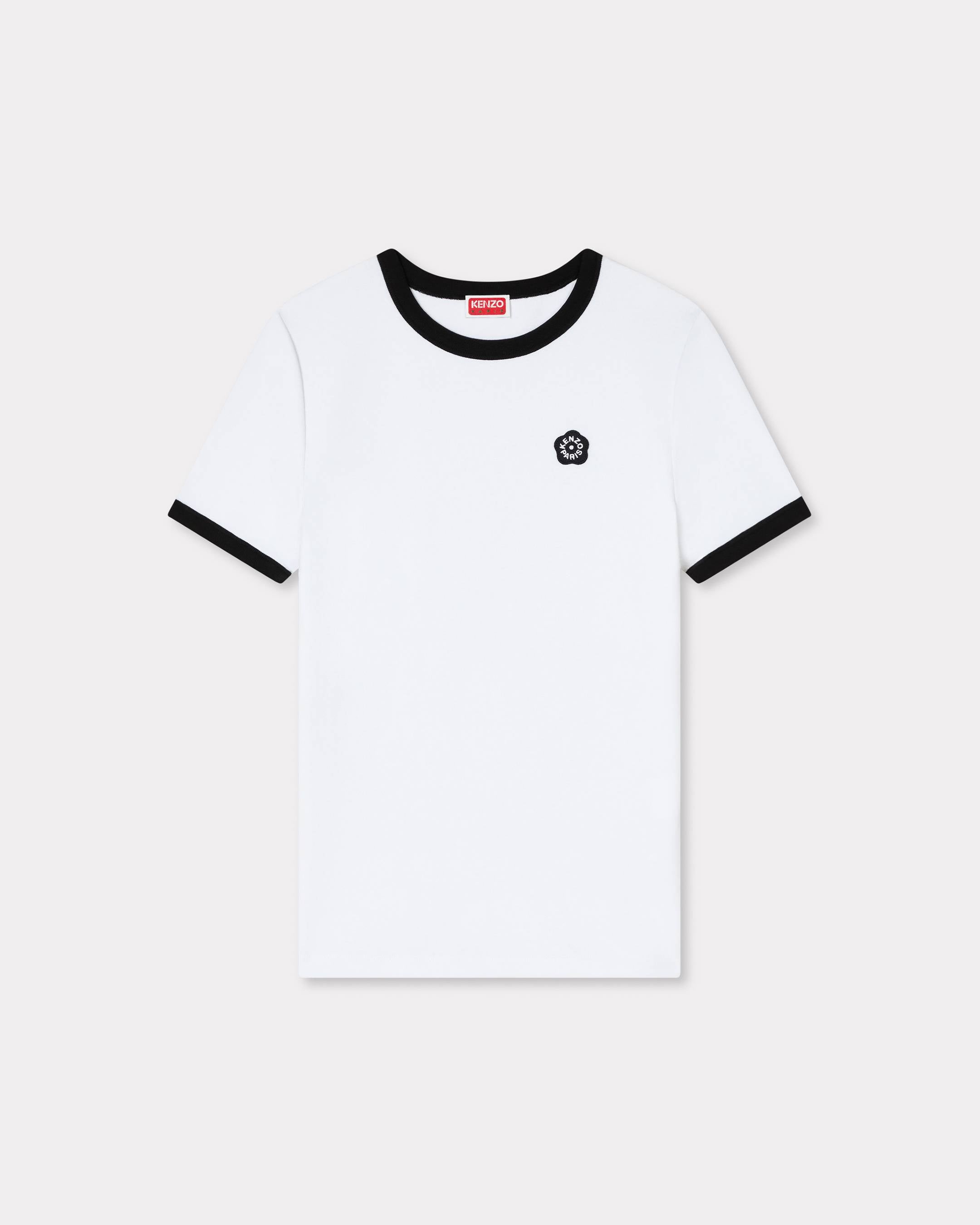 Kenzo Boke Flower 20 Embroidered Tshirt In Cotton Women's
