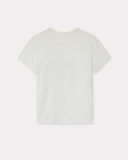 Kenzo Archive Rose Outlined Tshirt In Cotton Women's