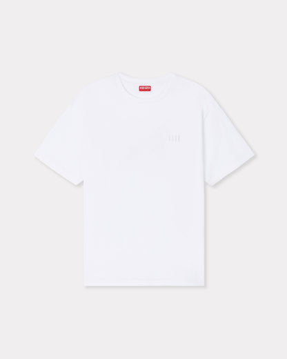 Kenzo Boke Flower 20 Embroidered Loose Tshirt In Cotton Women's